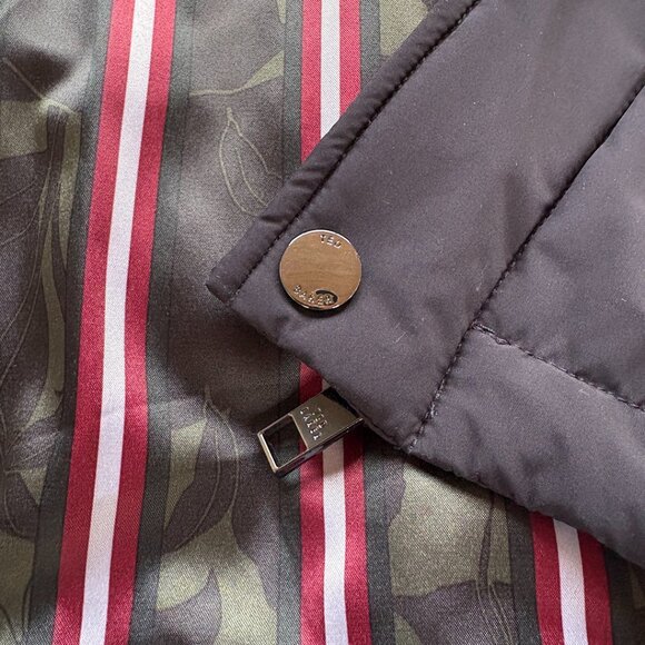 Ted Baker padded Nylon Car Coat in Black, Men's TB size 6 (Medium-Large) - Picture 4 of 4